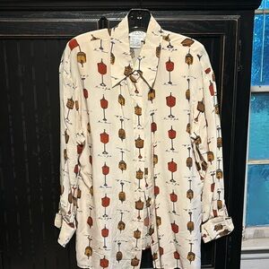 VINTAGE SILK BLOUSE